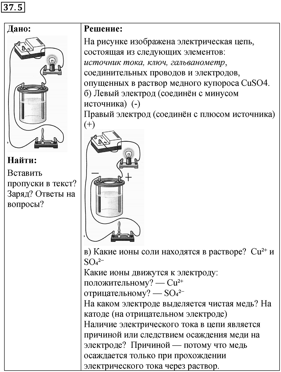 Номер 37.5 — решение 1
