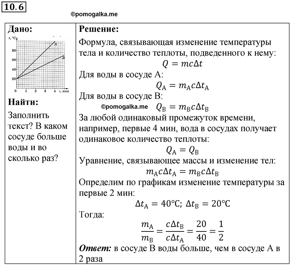 Номер 10.6 — решение 1
