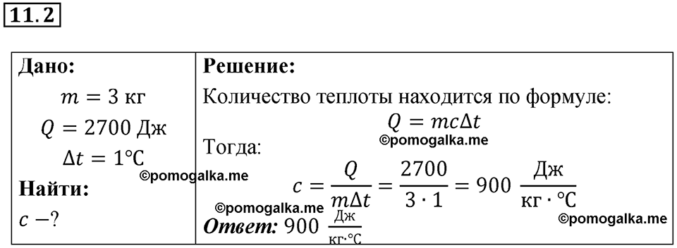 Номер 11.2 — решение 1