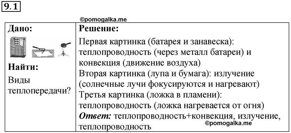 Номер 9.1 — решение 1
