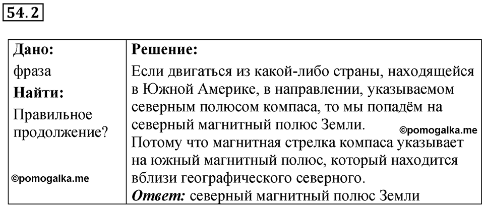 Номер 54.2 — решение 1