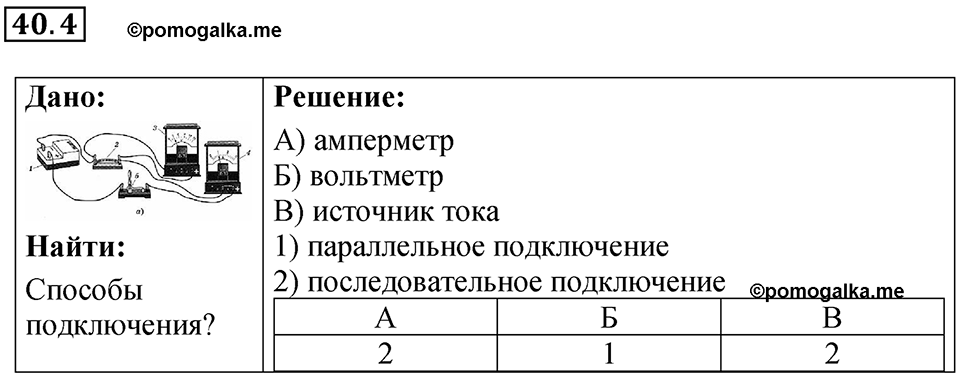 Номер 40.4 — решение 1