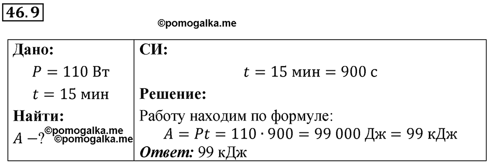 Номер 46.9 — решение 1
