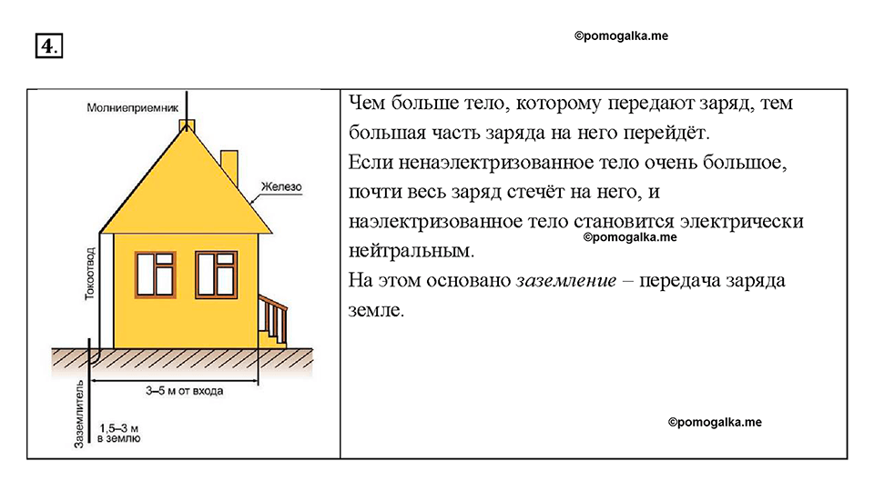Глава 2. Электрические явления. §31. Проводники, полупроводники и непроводники электричества. Вопрос №4 — решение 1