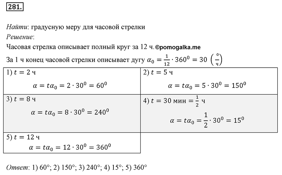 Номер 281 — решение 1
