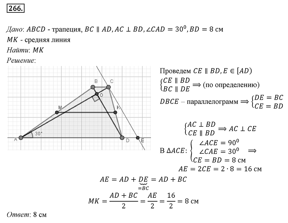 Номер 266 — решение 1
