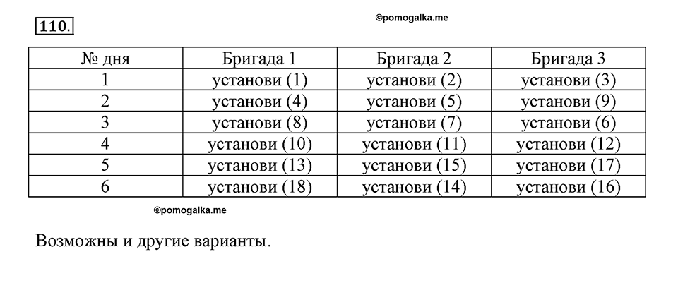 Номер №110 — решение 1
