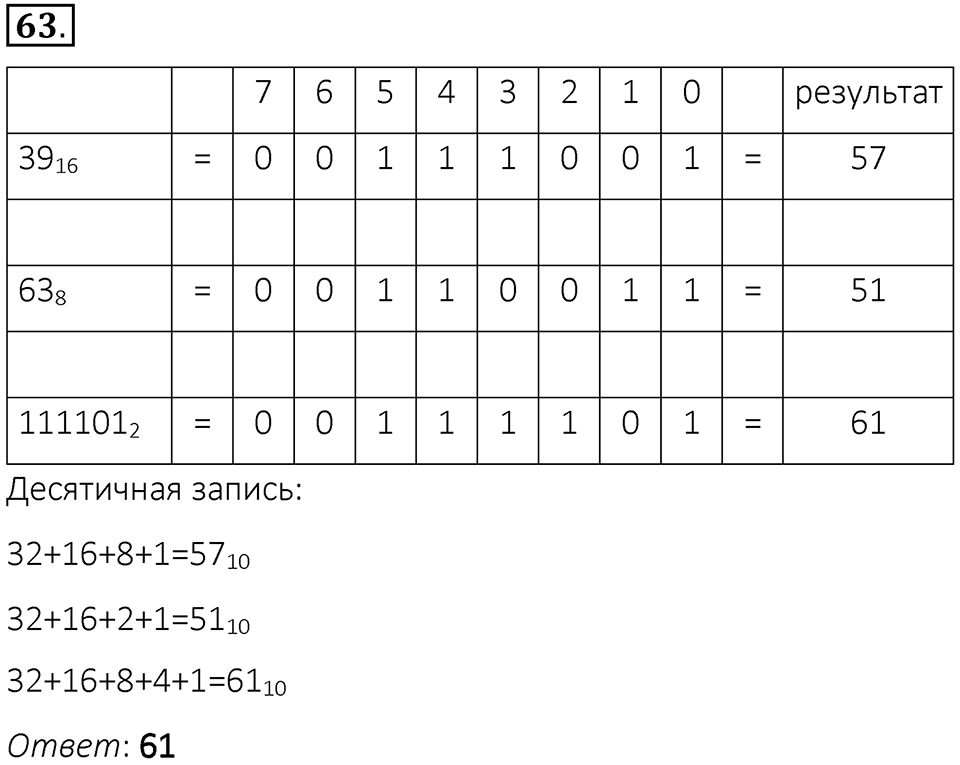 Номер 63 — решение 1