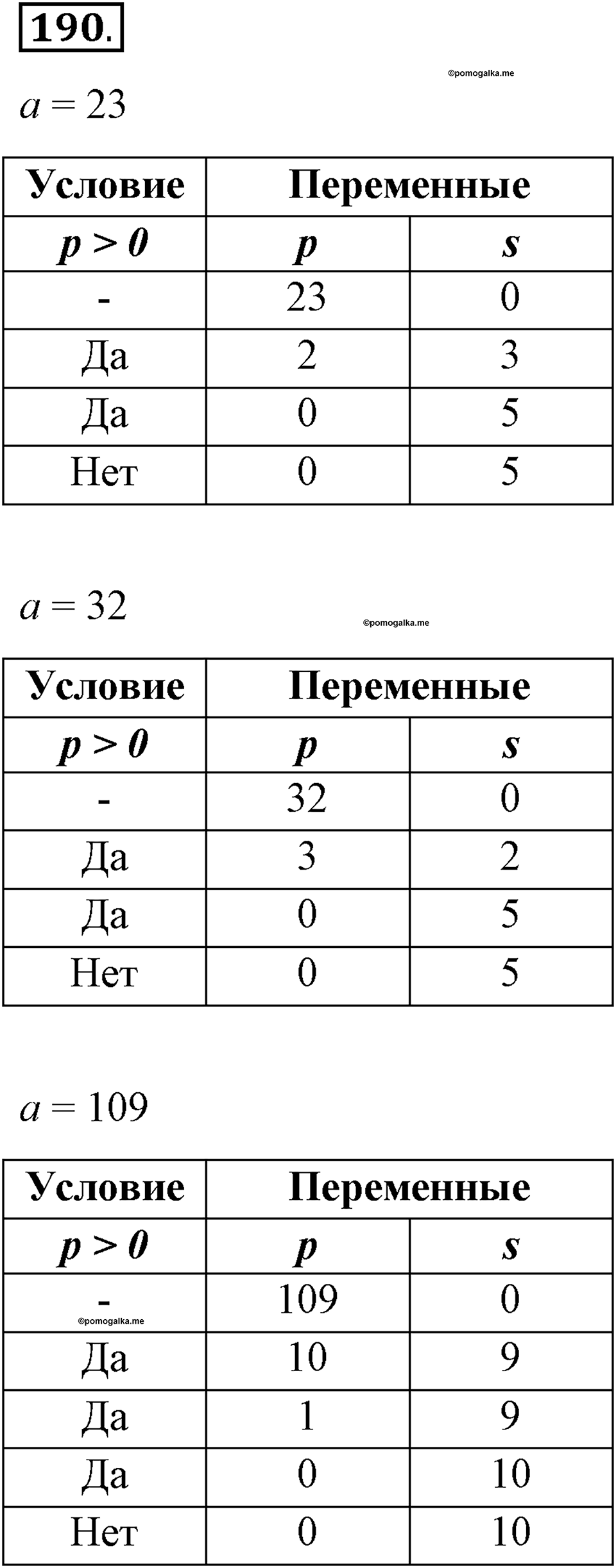 Номер №190 — решение 1