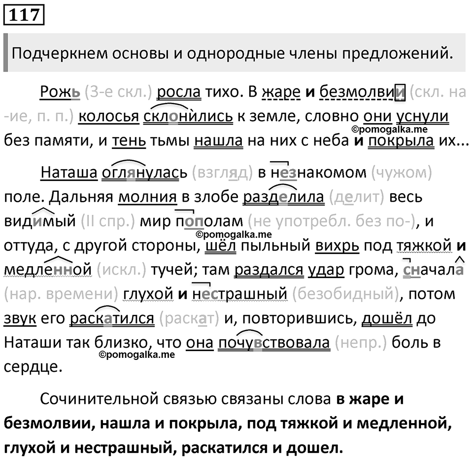 Упражнение №117 — решение 1