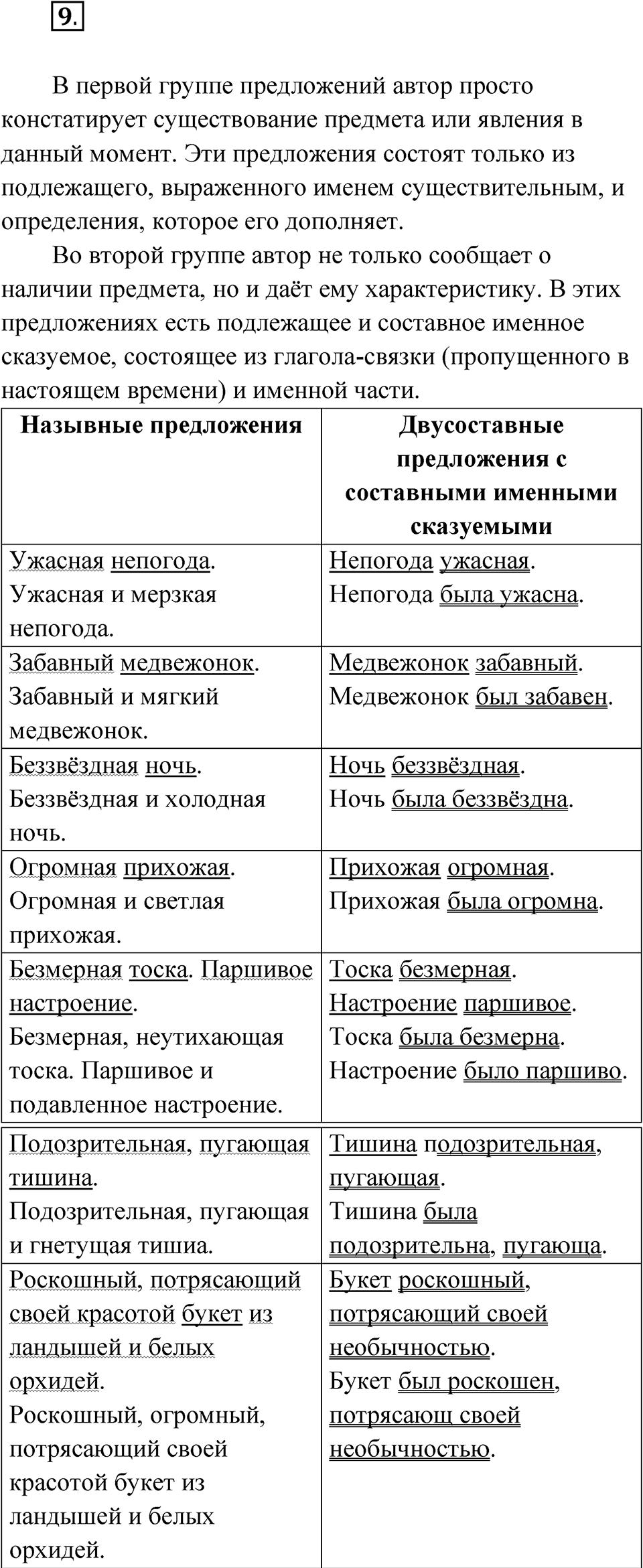 Упражнение 9 — решение 1