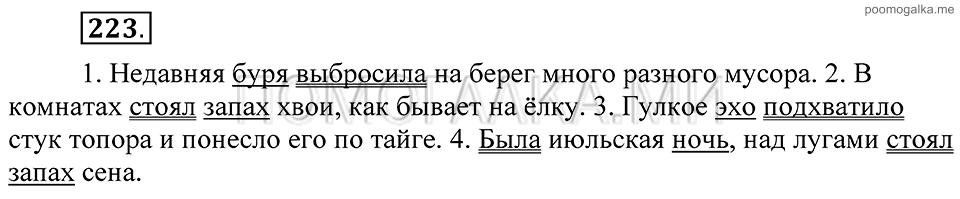 Упражнение 223 — решение 2