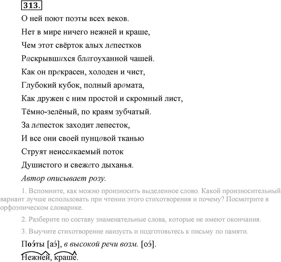 Упражнение №313 — решение 2