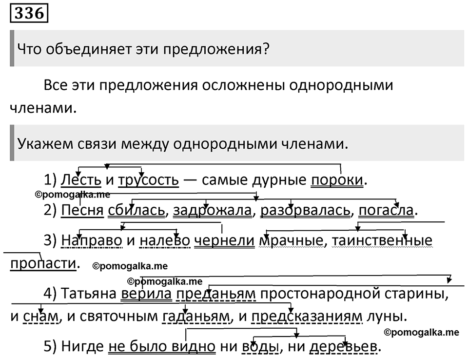 Упражнение №336 — решение 1