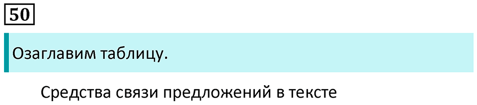 Упражнение №50 — решение 1
