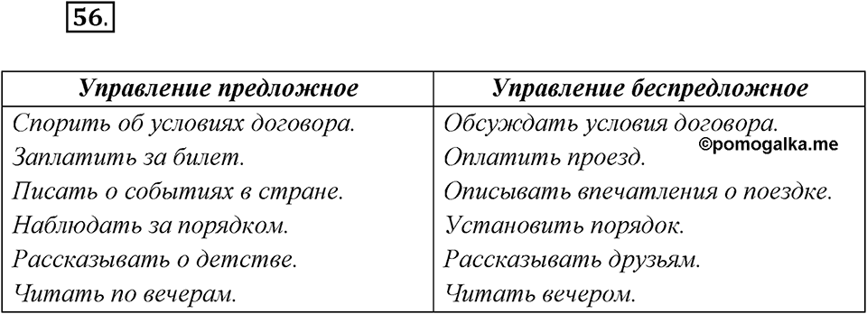 Упражнение №56 — решение 2