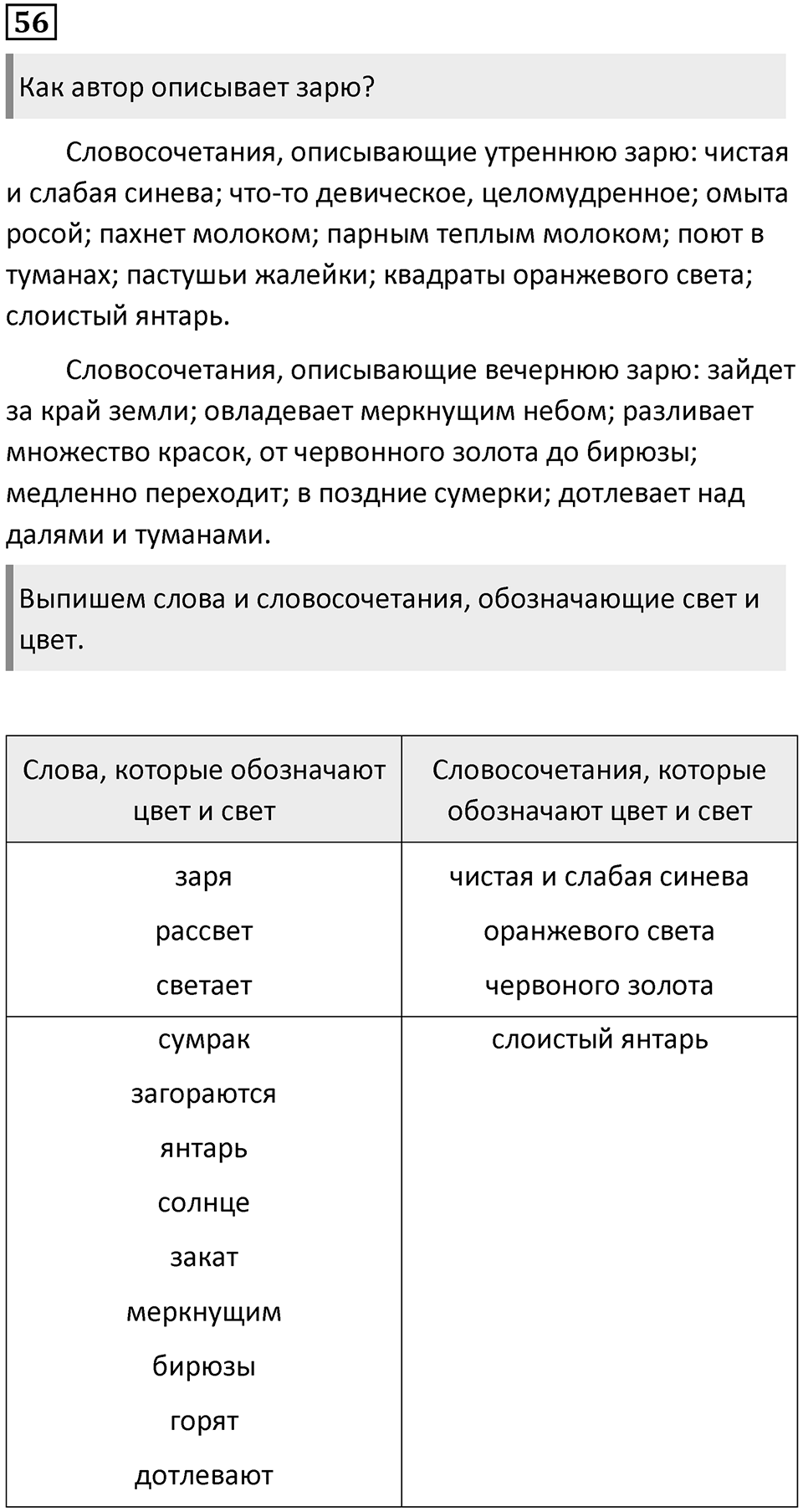 Упражнение 56 — решение 1