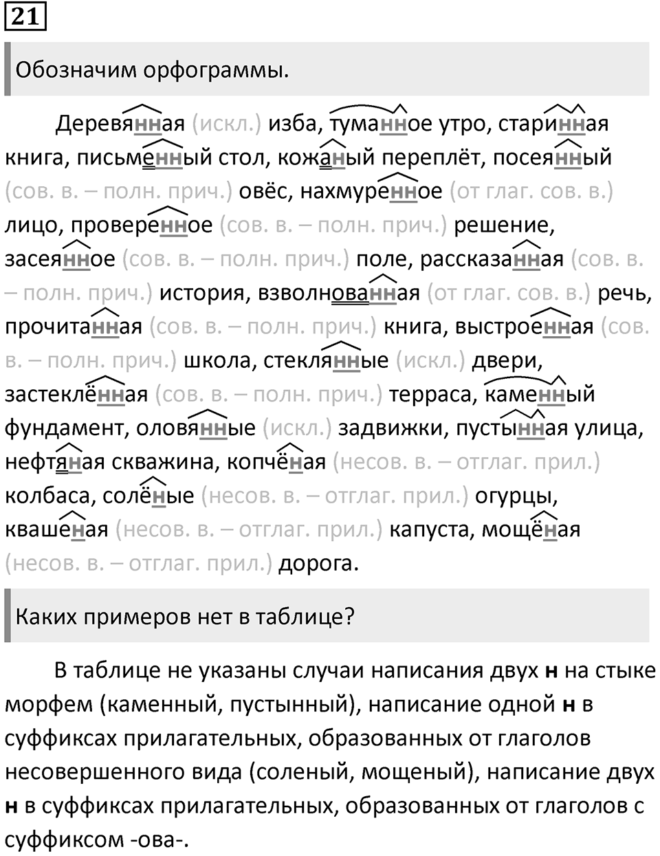 Упражнение 21 — решение 1