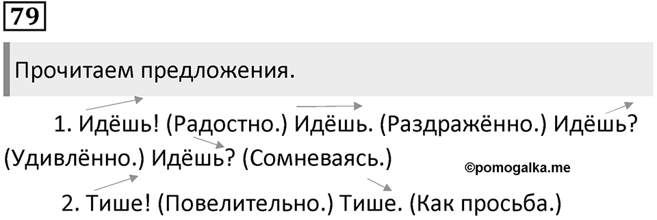 Упражнение 79 — решение 1