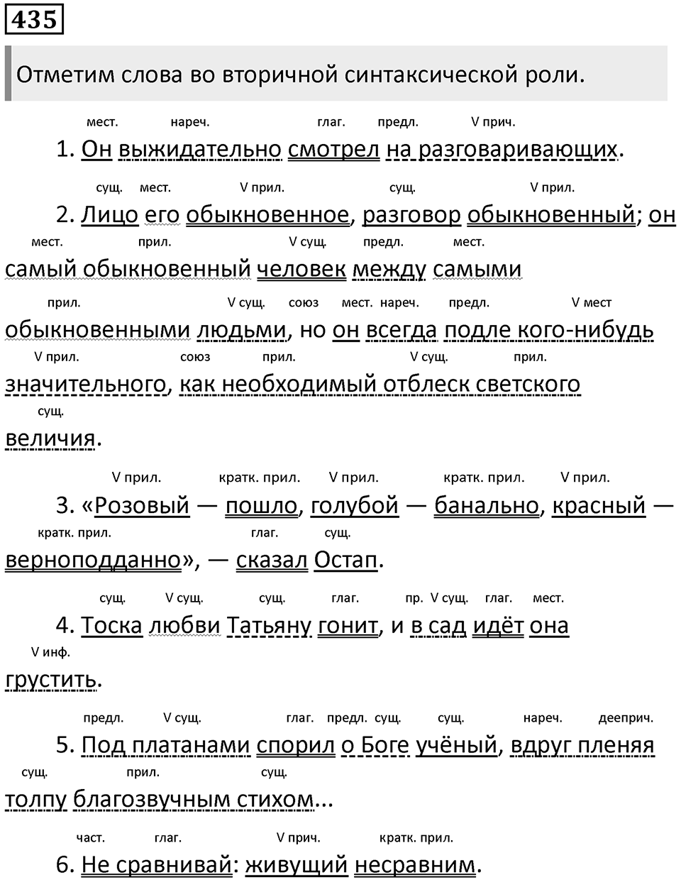 Упражнение 435 — решение 1