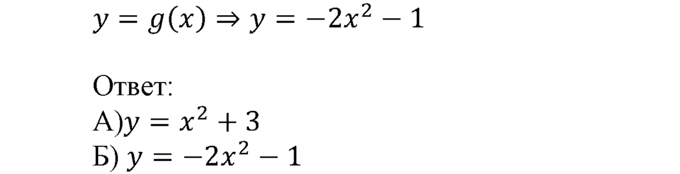Квадратная функция. §10. Построение графиков функций y=f(x)+b и y=f(x+a). Номер №323 — решение 2