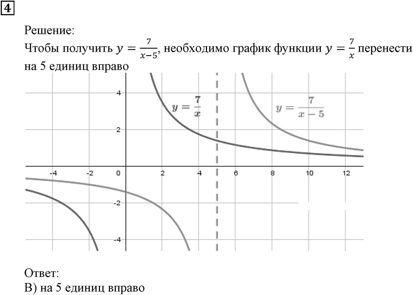 Квадратная функция. §11. Квадратичная функция, её график и свойства. Номер №4 — решение 1