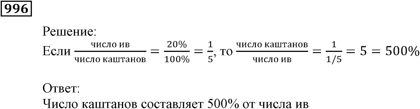 Упражнения для повторения курса алгебры 9 класса. Номер №996 — решение 1