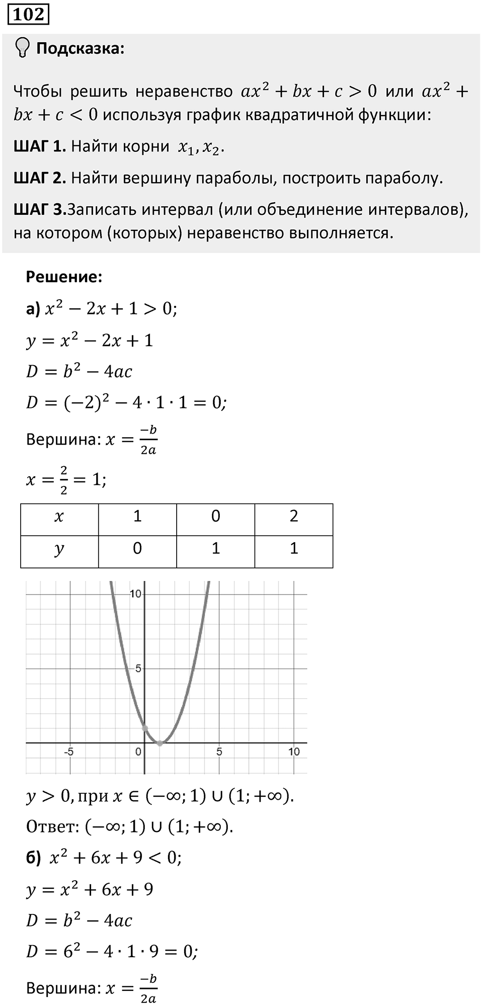 Номер 102 — решение 1