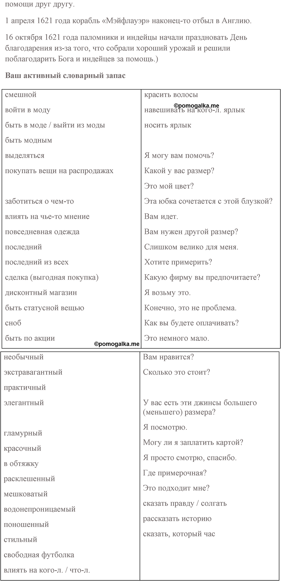 Unit 2. Do good clothes open all doors?. Robin MacWizard's diary. Homework C — решение 2
