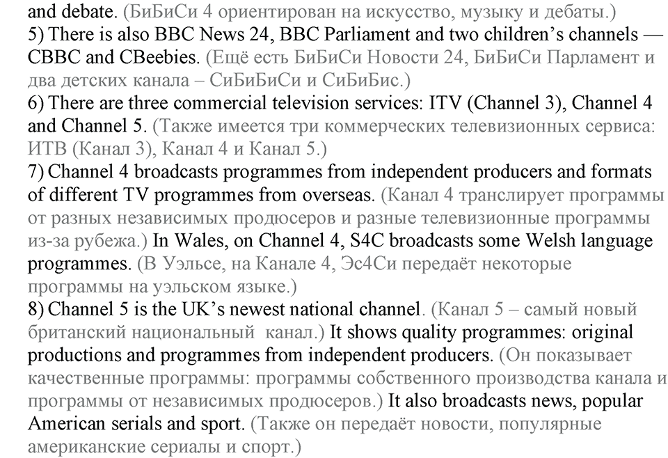 3. Unit. What’s the news?. Lesson 2 Exercises №1 — решение 3