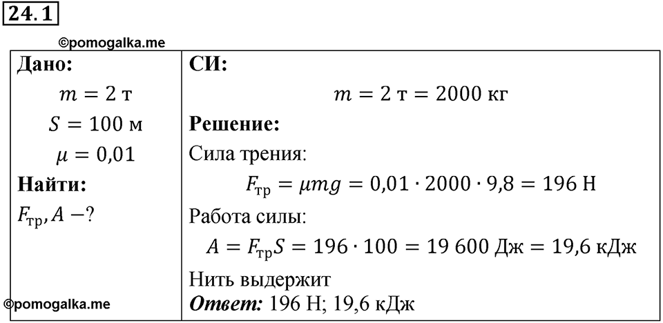 Номер 24.1 — решение 1