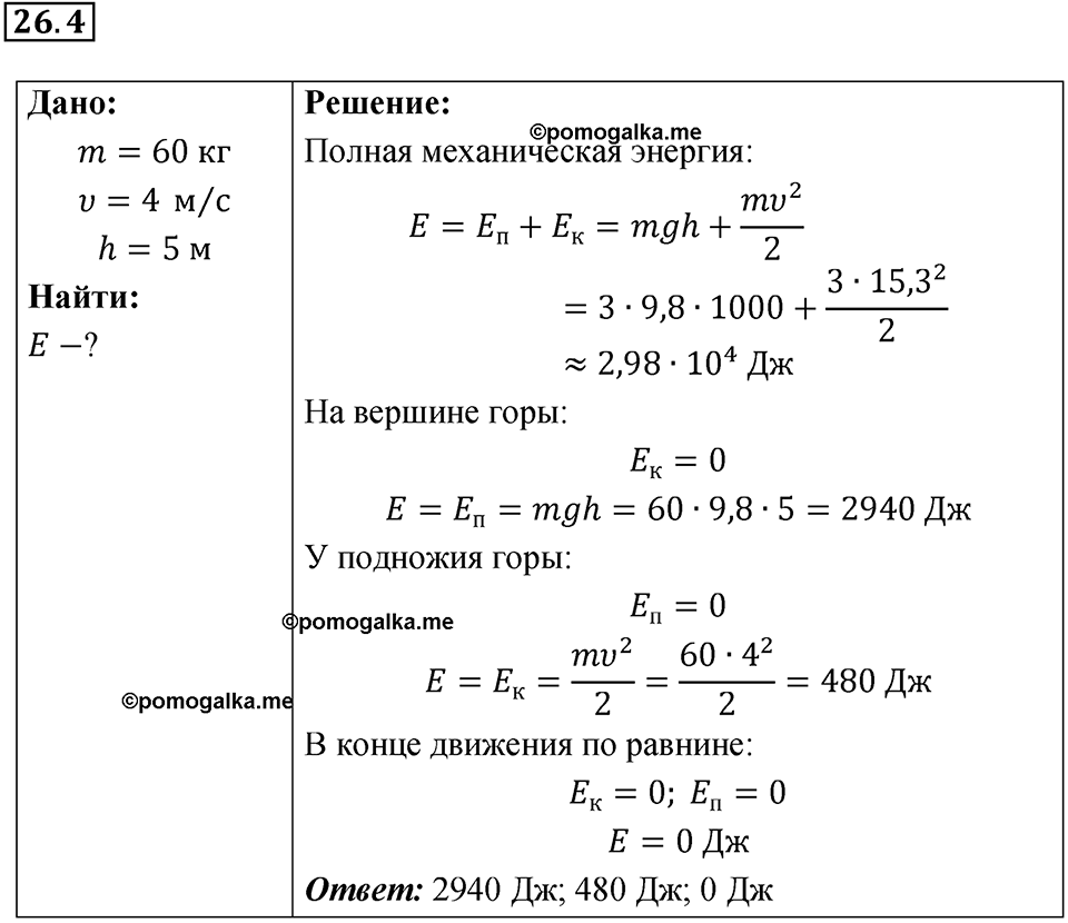 Номер 26.4 — решение 1