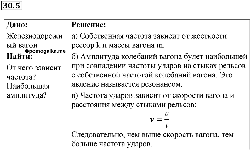 Номер 30.5 — решение 1