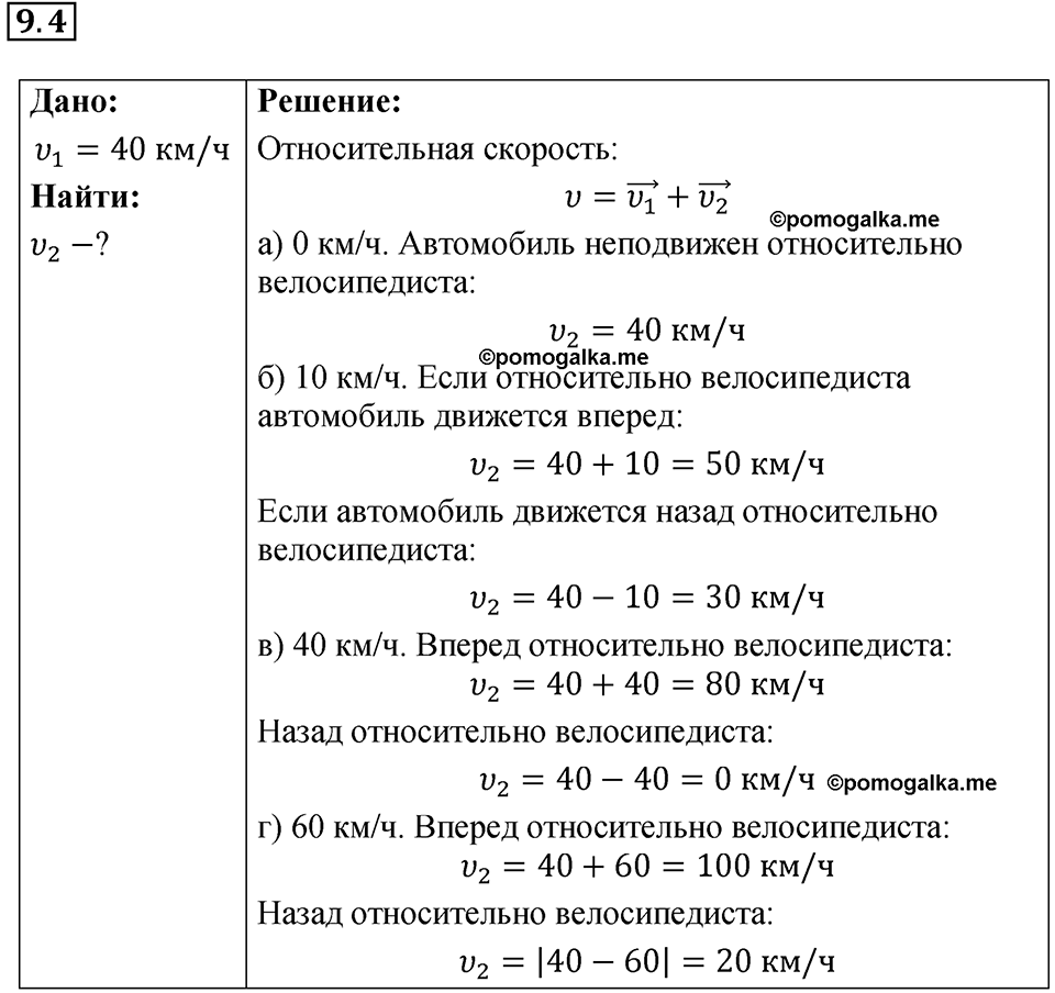 Номер 9.4 — решение 1