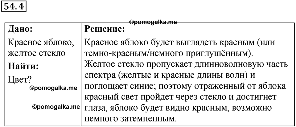 Номер 54.4 — решение 1