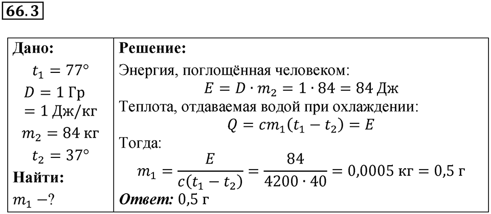 Номер 66.3 — решение 1
