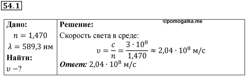 Номер 54.1 — решение 1