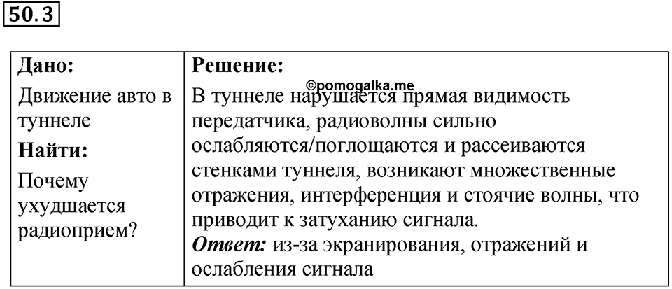Номер 50.3 — решение 1