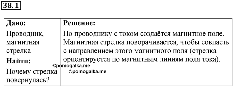Номер 38.1 — решение 1