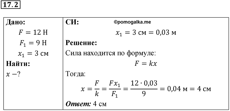 Номер 17.2 — решение 1