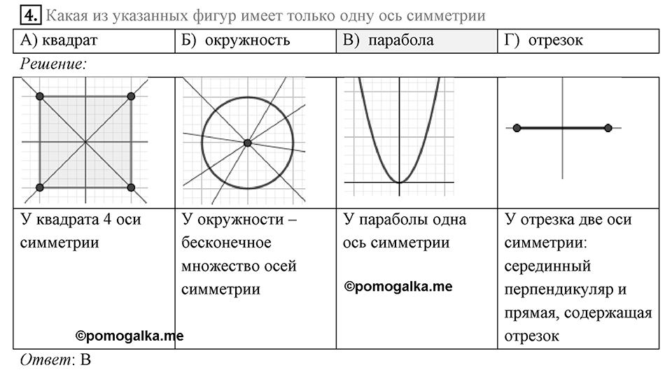 §20. Гомотетия. Подобие Фигур. Задание 5 Проверь себя номер 4 — решение 1