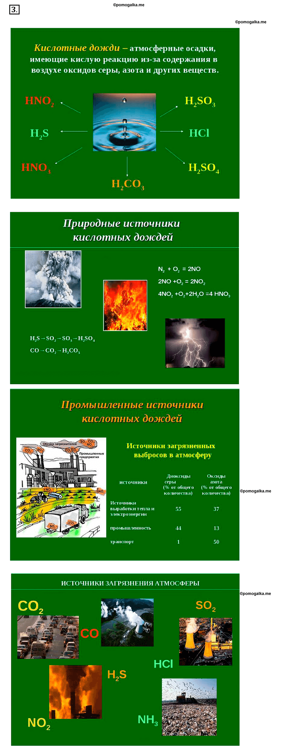 Глава четвертая. Кислород и сера. §20. Оксид серы (IV). Сернистая кислота. (стр. 71-73). Подумай, ответь, выполни. Задание №3 — решение 1