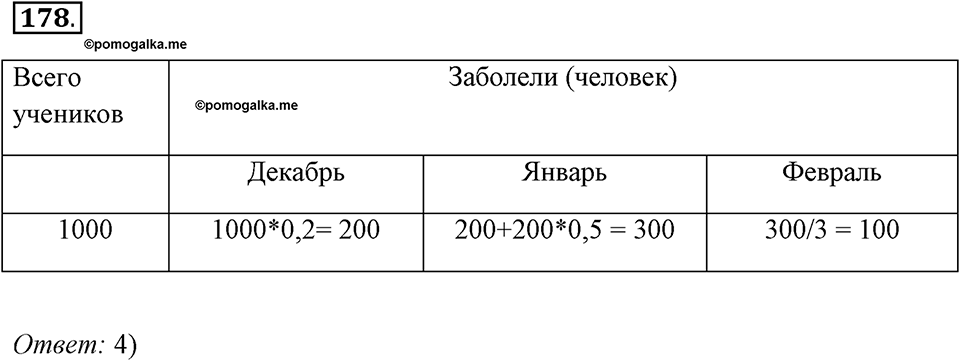 Часть 2. Номер №178 — решение 1