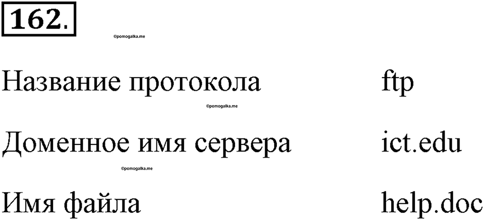 Часть 2. Номер №162 — решение 1