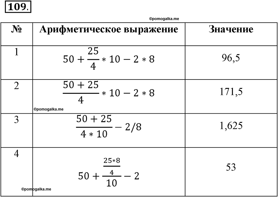 Часть 2. Номер №109 — решение 1