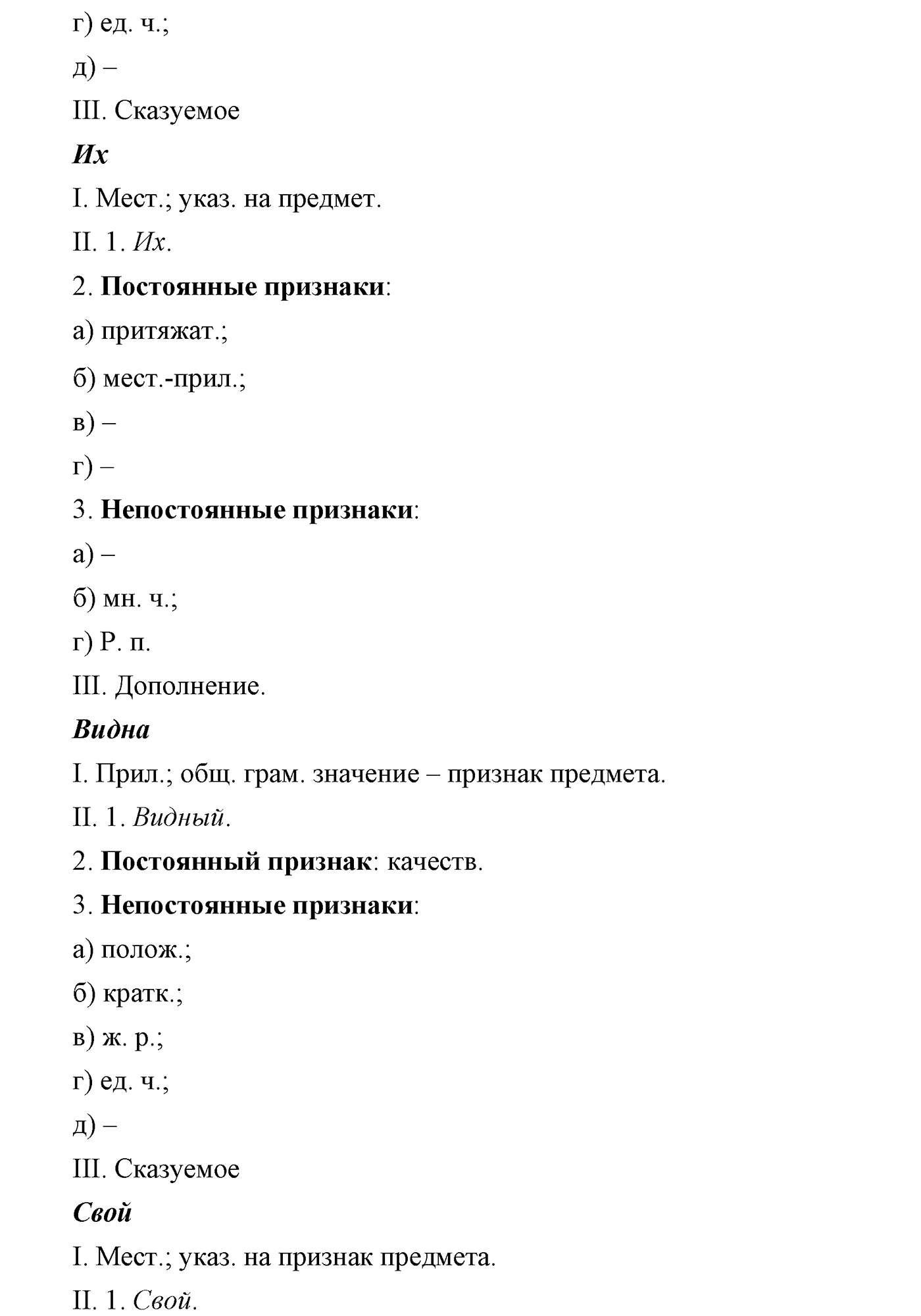 Повторение изученного в 5-8-м классах. §3. Фонетика, словообразование, лексика. Упражнение №46 — решение 2