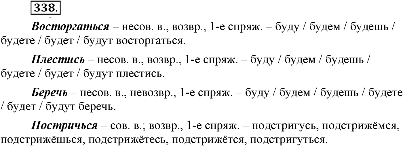 Упражнение 338 — решение 2