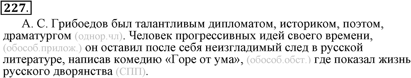 Сложные предложения с разными видами связи. Упражнение 227 — решение 2