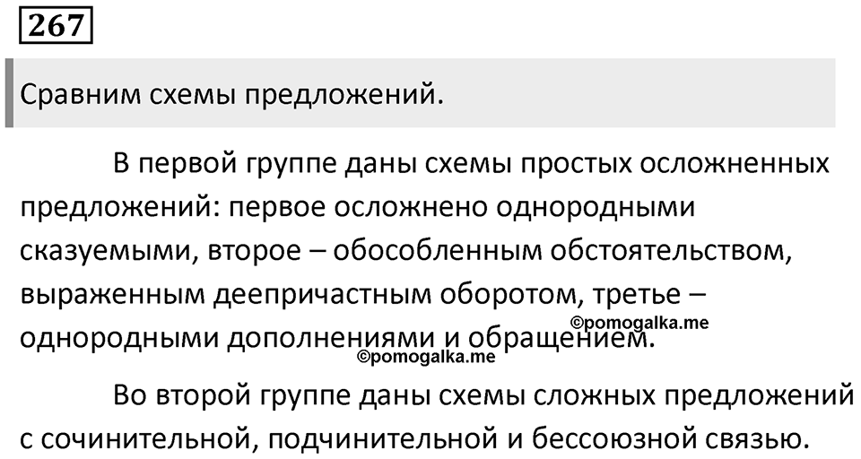 Цитаты и способы цитирования. Упражнение 267 — решение 1