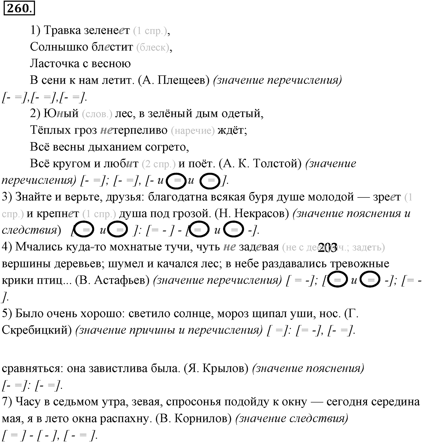 Упражнение №260 — решение 2